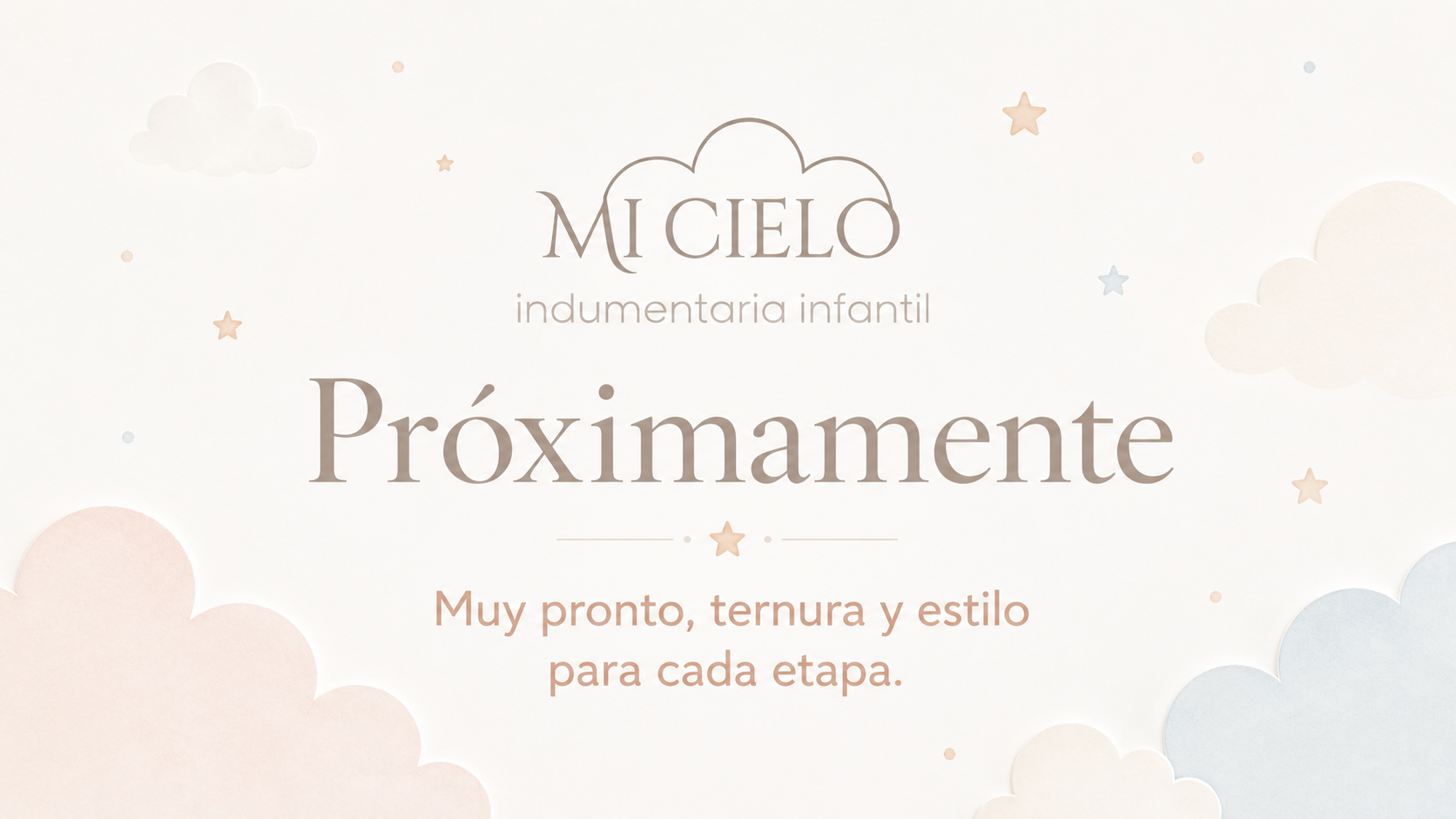 Mi Cielo Kids - Próximamente